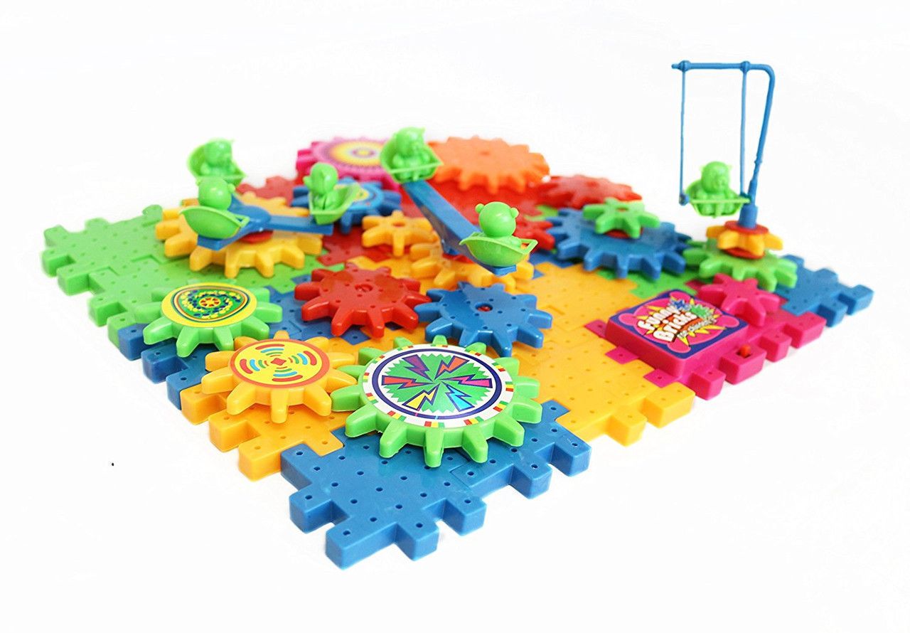 3D конструктор Funny Bricks для детей | развивающий пластмассовый конструктор Фанни Брикс