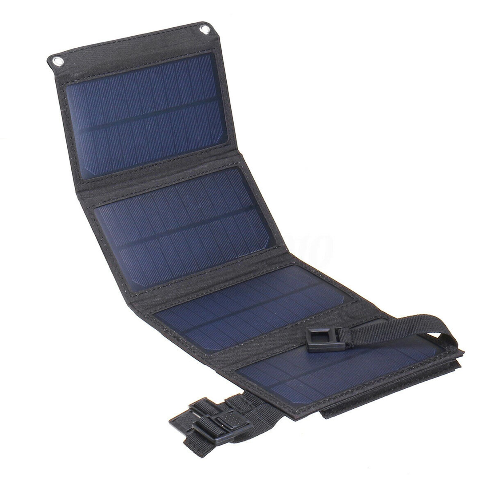 Складна сонячна панель PowerMe Solar Charger 20W Чорна