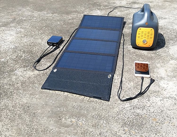 Складная солнечная панель PowerMe PRO Solar Charger 60W