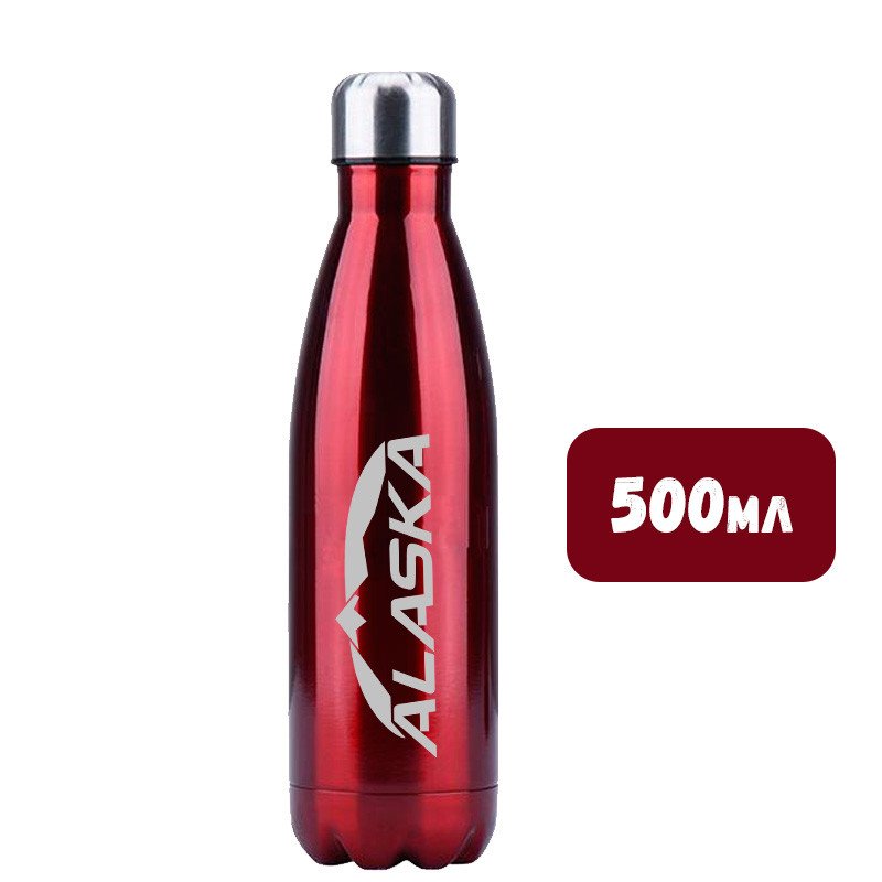 Термобутылка ALASKA Winner 500 ml Cherry Red
