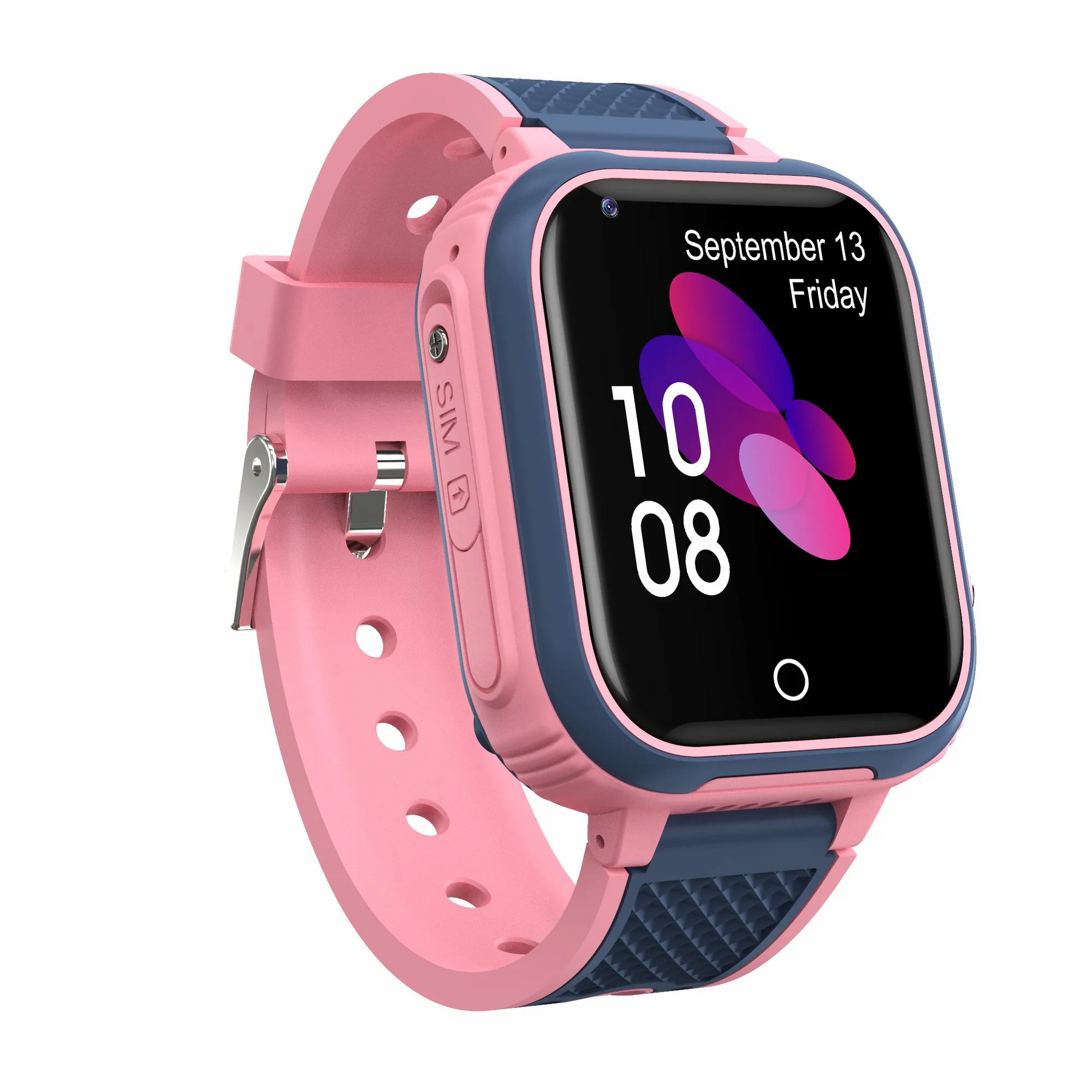 Умный смарт часы PowerMe PowerWatch 7 Kiddy series 4G + GPS Pink