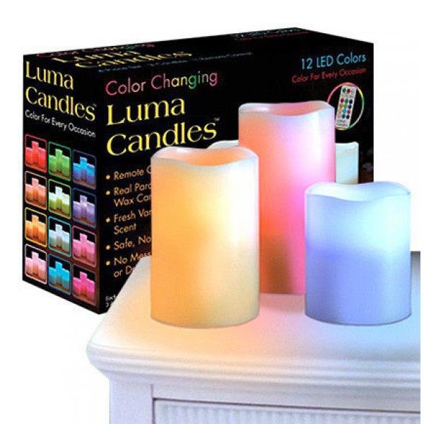 Светодиодные свечи с пультом управления Luma Candles