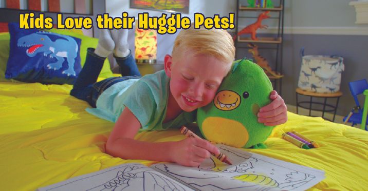 Детская толстовка плед худи с капюшоном и плюшевой игрушкой Huggle® Pet