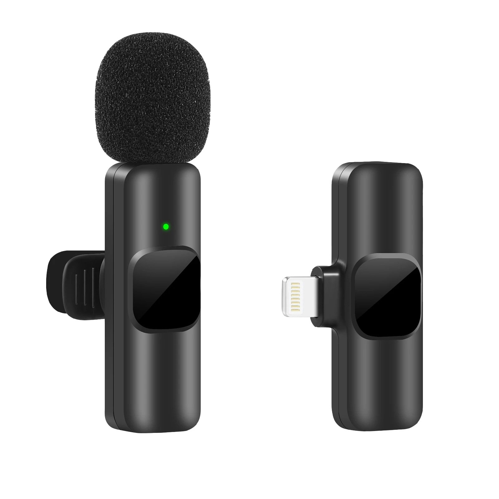 Петличный беспроводной микрофон PowerMe Wireless Mic iOS (PWM-09185-iOS)