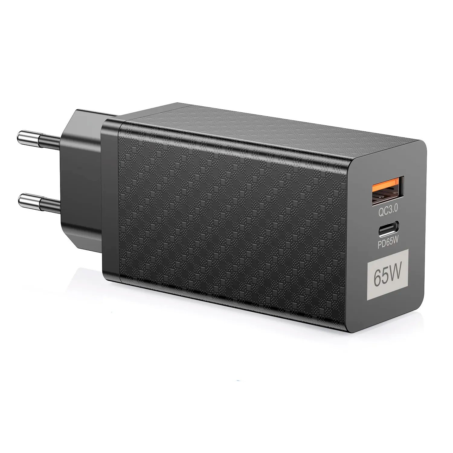 Зарядний пристрій PowerMe GaN PD65W Type C + USB QC 3.0