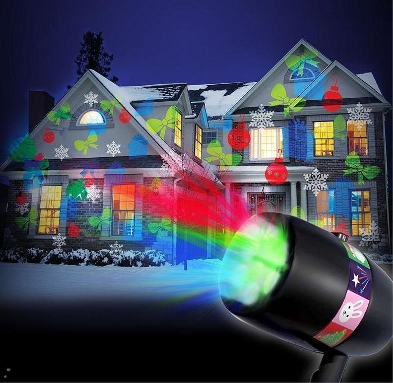 Новогодний лазерный проектор Star Shower Slide Show