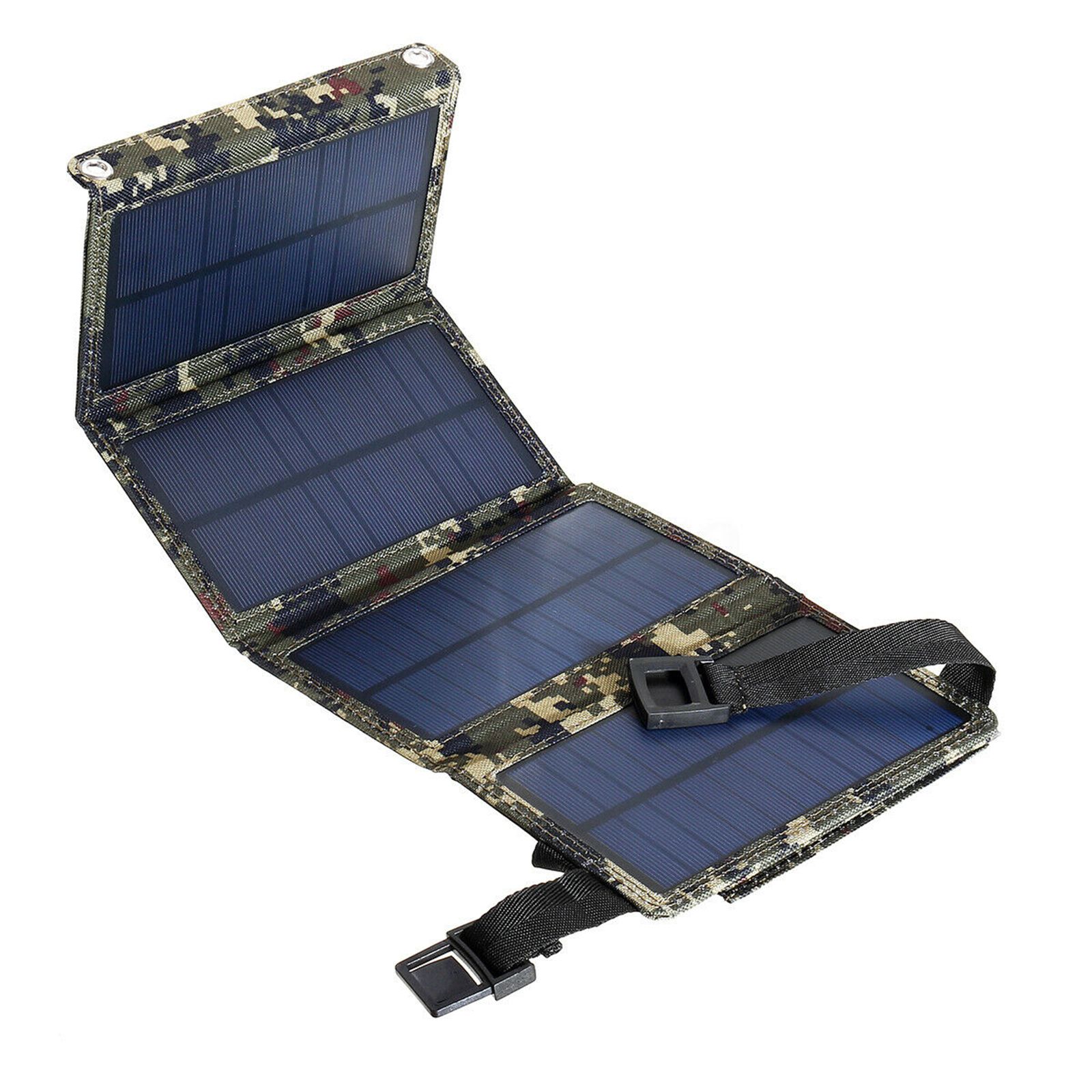 Складна сонячна панель PowerMe Solar Charger 20W Піксель