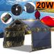 Складна сонячна панель PowerMe Solar Charger 20W Піксель