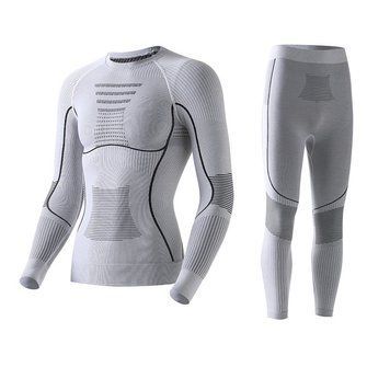 Термобілизна чоловіча Nordvik ArcticSkin Merino Ultra Grey комплект з вовною меріноса