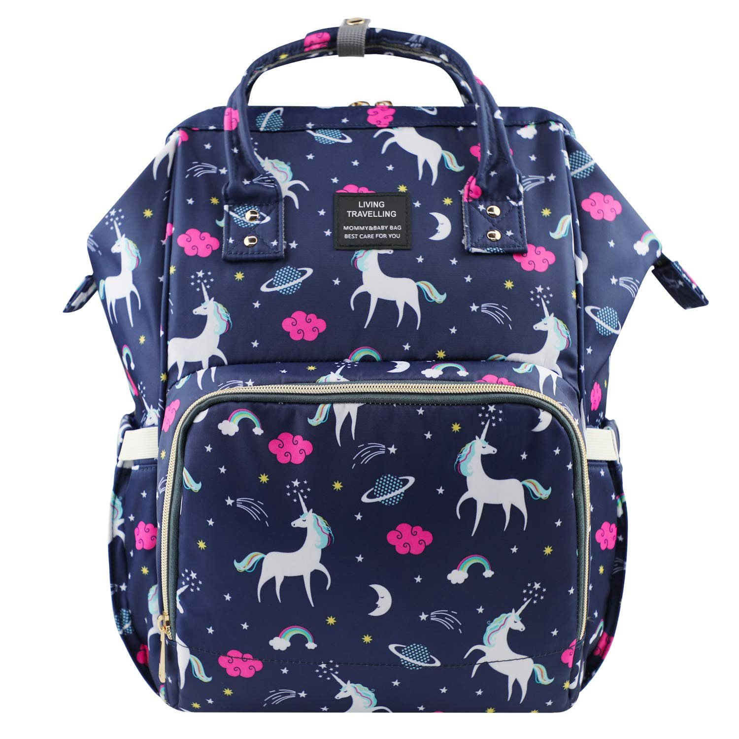 Рюкзак для мамы Bambino Unicorn Navy