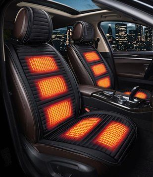 Накидки для сидений с подогревом SWAGEN Luxury WarmUP Black