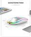 Беспроводная мышь PowerMe SlimLED Bluetooth c USB зарядкой Space Silver (PW-MS330-SLV)