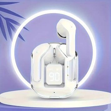 Навушники бездротові PowerMe AirBeats Sky White
