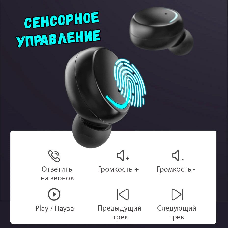 Наушники с повербанком AirBeats PowerMe (F95C) беспроводные TWS